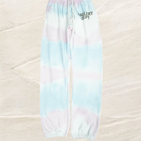 Gallery Dept Men's Blue and Pink Pants